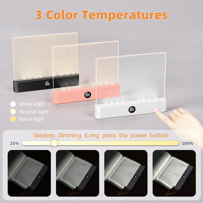 Smart LED Book Light | Eye Protection Reading Light
