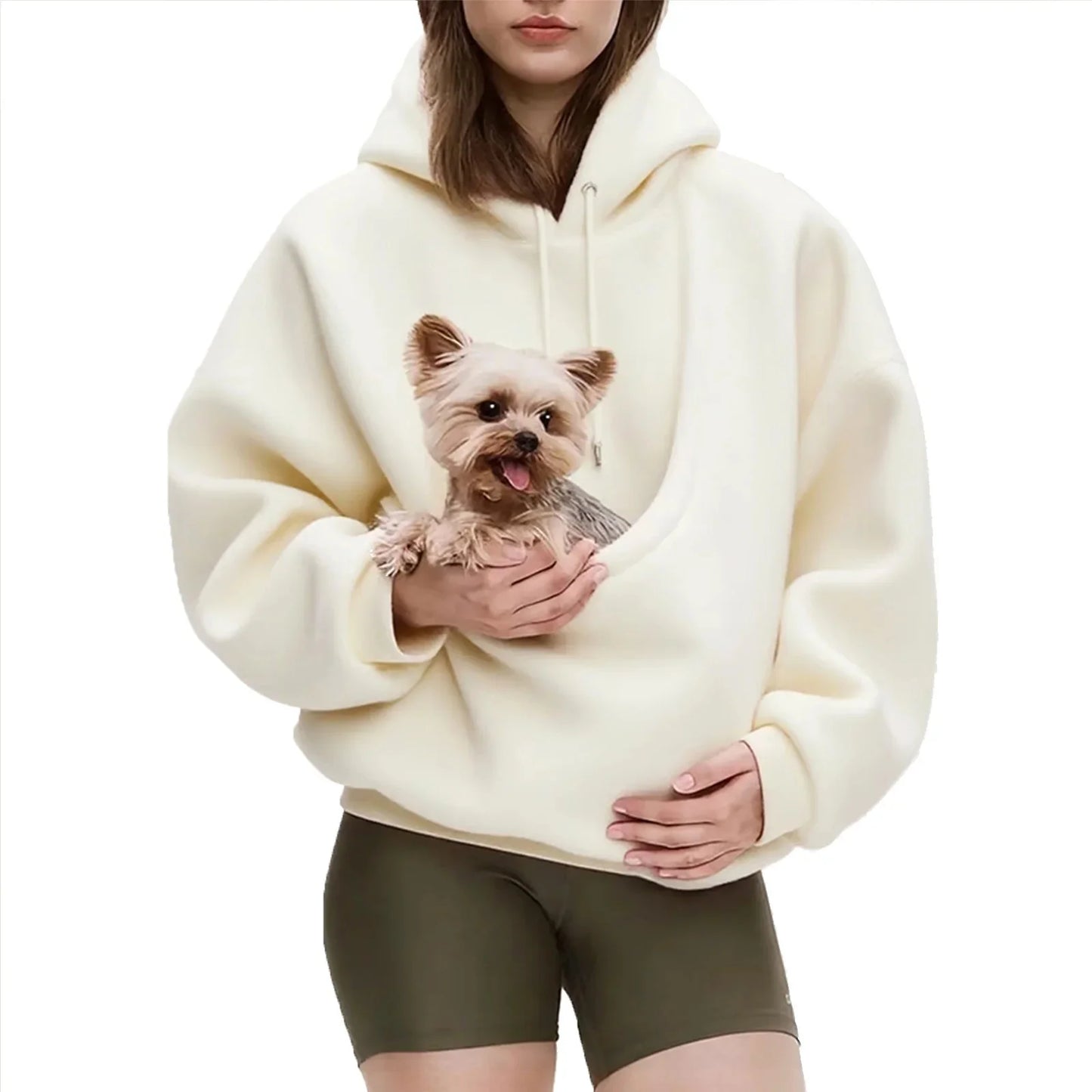 Cozy Plush Kangaroo Pocket Pullover™