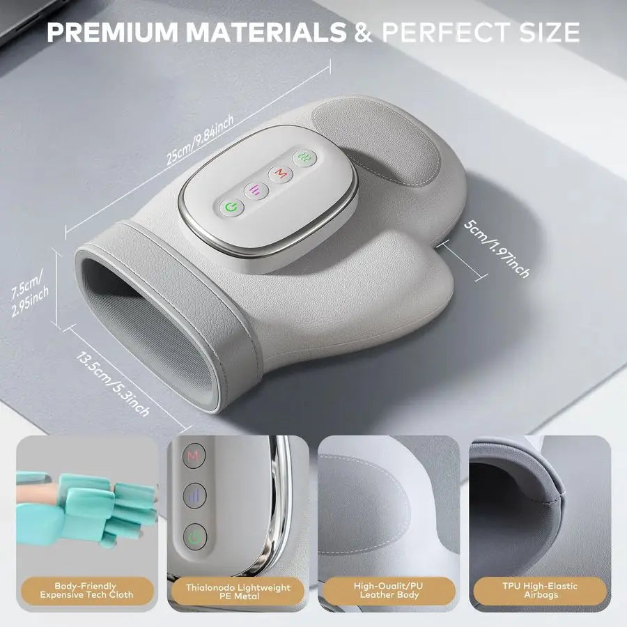 Healing Hand Massager with Soothing Heat