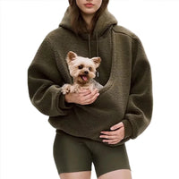 Cozy Plush Kangaroo Pocket Pullover™