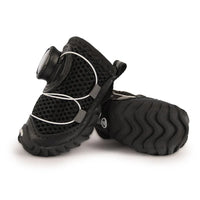 Breathable Anti-Slip Dog Shoes with Soft Thin Soles & Twist-Lock Buckle