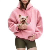 Cozy Plush Kangaroo Pocket Pullover™